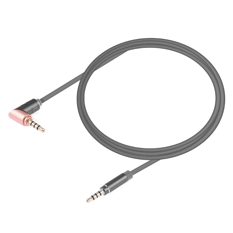 1.5m 3.5mm Jack Elbow Male to Male Stereo Audio Cable