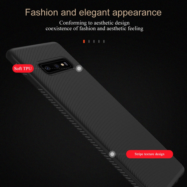 lenuo Leshen Series Stripe Texture TPU Case for Galaxy S10