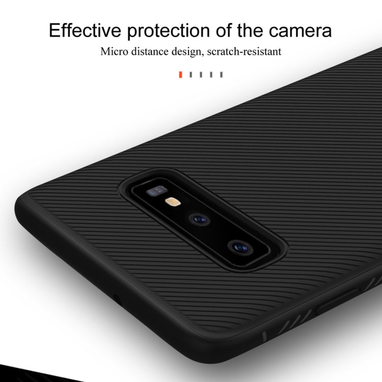 lenuo Leshen Series Stripe Texture TPU Case for Galaxy S10