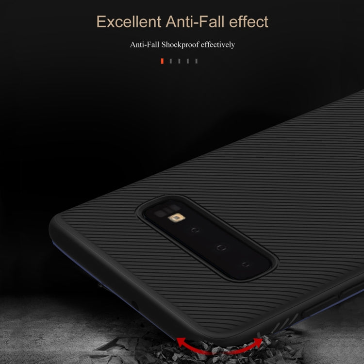 lenuo Leshen Series Stripe Texture TPU Case for Galaxy S10 Plus