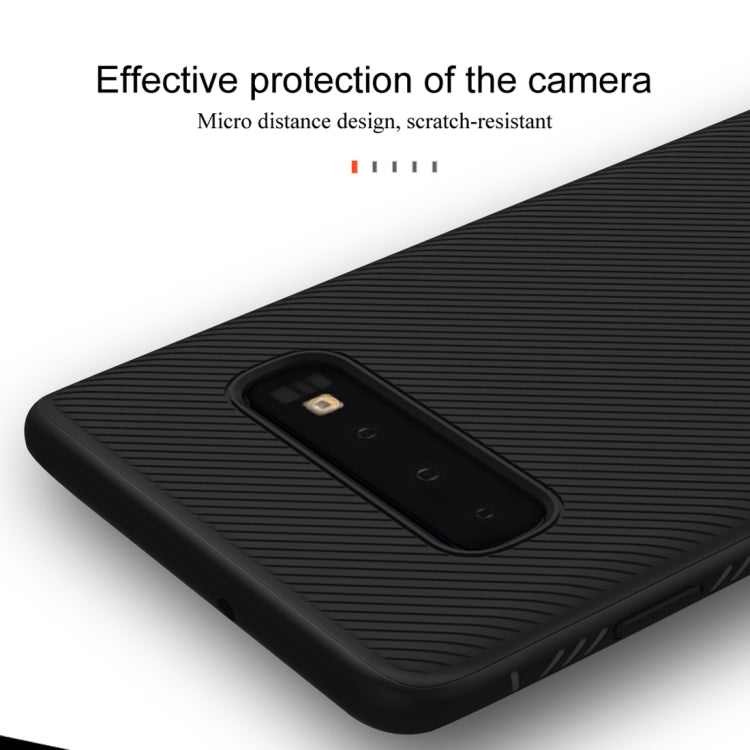 lenuo Leshen Series Stripe Texture TPU Case for Galaxy S10 Plus