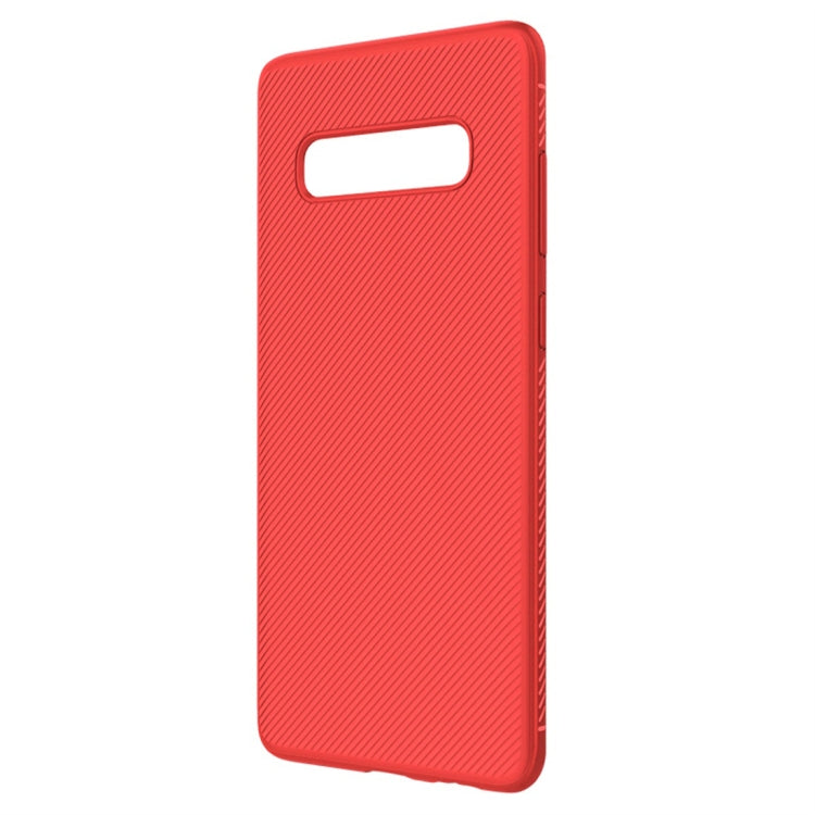 lenuo Leshen Series Stripe Texture TPU Case for Galaxy S10 Plus