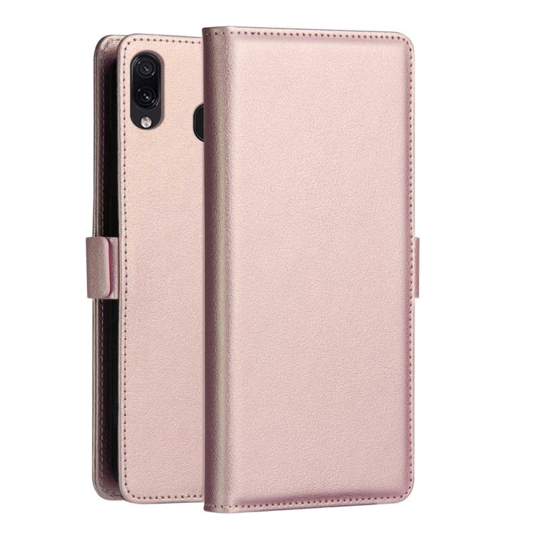 DZGOGO MILO Series PC + PU Horizontal Flip Leather Case for Galaxy M20, with Holder & Card Slot & Wallet