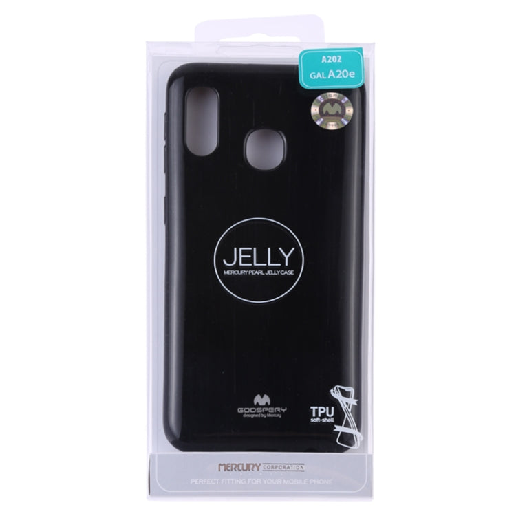 GOOSPERY JELLY TPU Shockproof and Scratch Case for Galaxy A20e