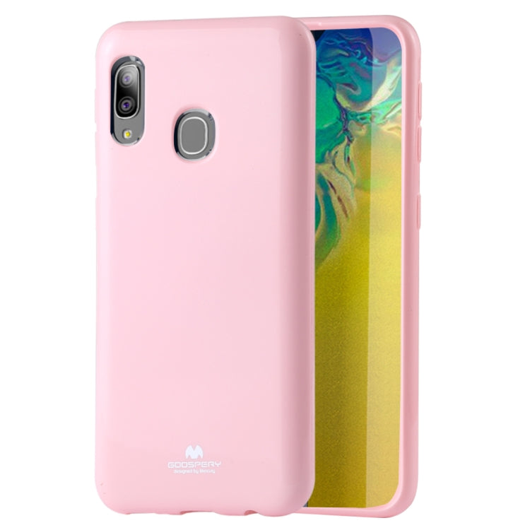 GOOSPERY JELLY TPU Shockproof and Scratch Case for Galaxy A20e