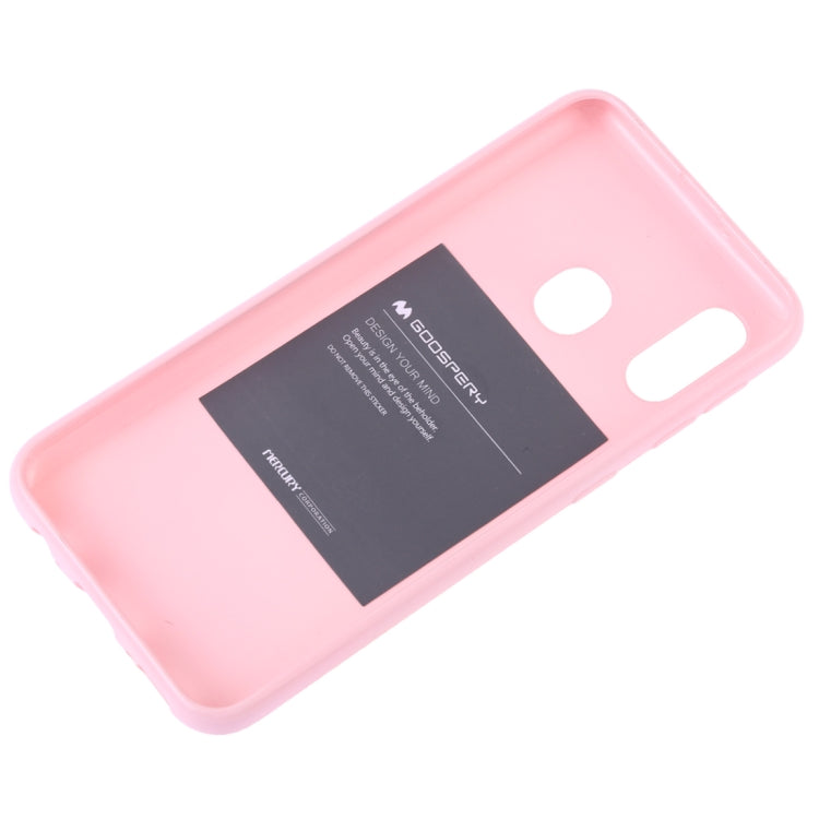 GOOSPERY JELLY TPU Shockproof and Scratch Case for Galaxy A20e