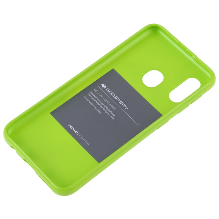 GOOSPERY JELLY TPU Shockproof and Scratch Case for Galaxy A20e