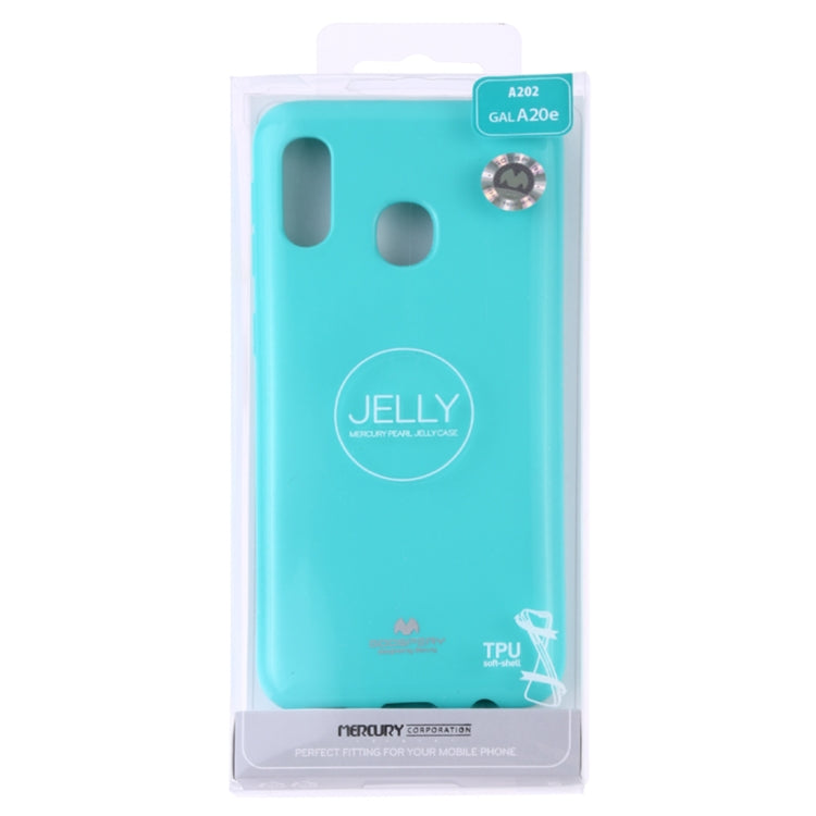 GOOSPERY JELLY TPU Shockproof and Scratch Case for Galaxy A20e