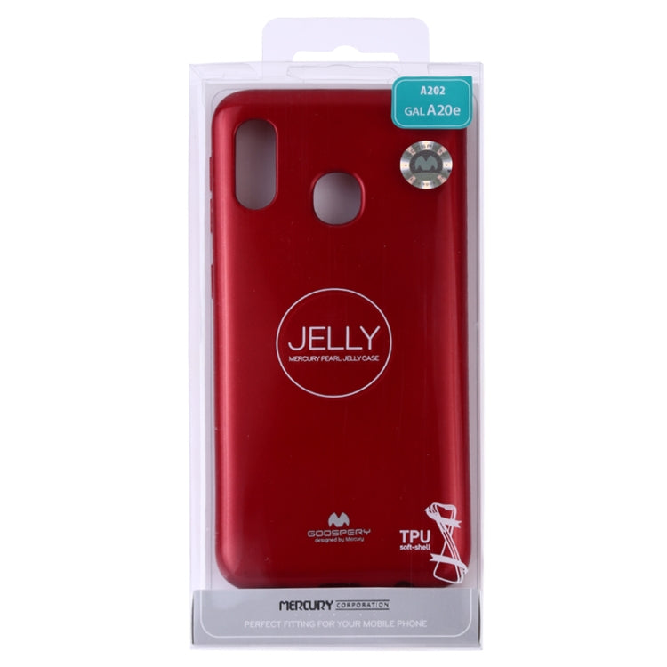 GOOSPERY JELLY TPU Shockproof and Scratch Case for Galaxy A20e