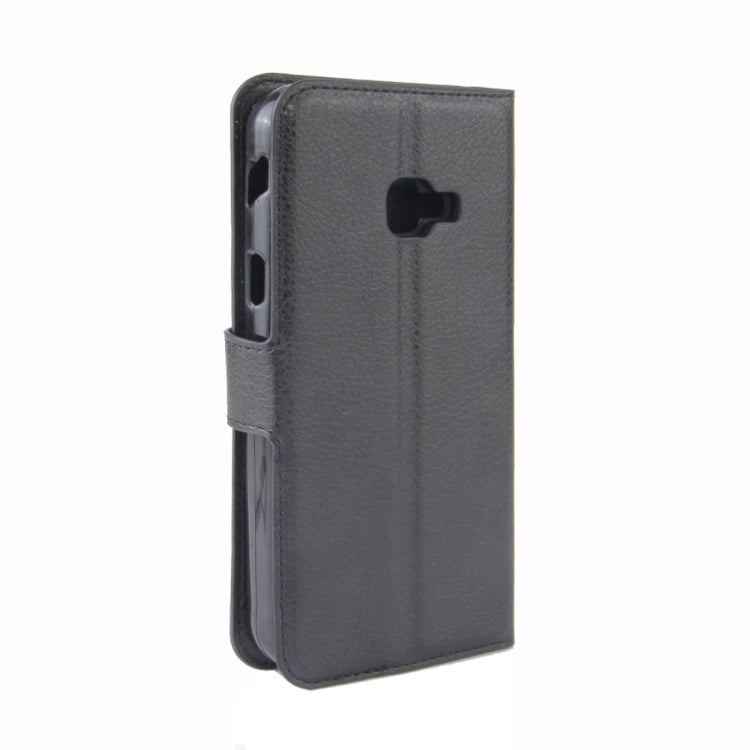 For Galaxy Xcover 4 / G390F Litchi Texture Horizontal Flip Leather Case with Card Slots & Wallet & Holder
