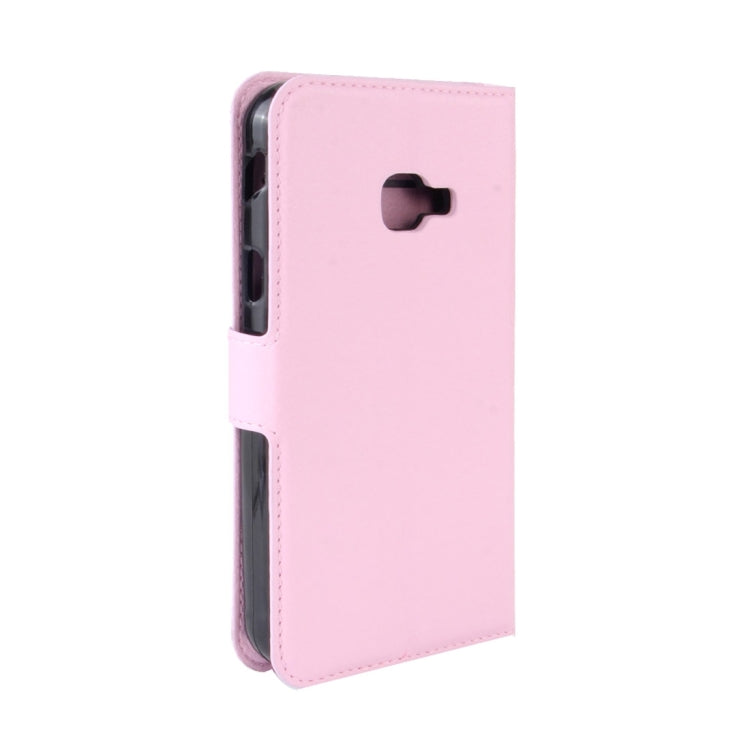 For Galaxy Xcover 4 / G390F Litchi Texture Horizontal Flip Leather Case with Card Slots & Wallet & Holder
