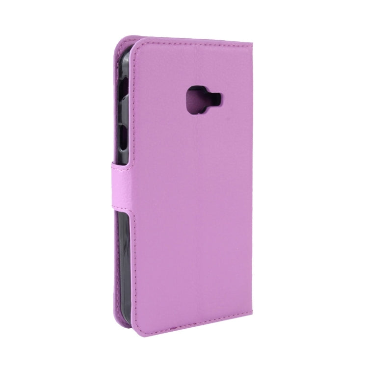 For Galaxy Xcover 4 / G390F Litchi Texture Horizontal Flip Leather Case with Card Slots & Wallet & Holder