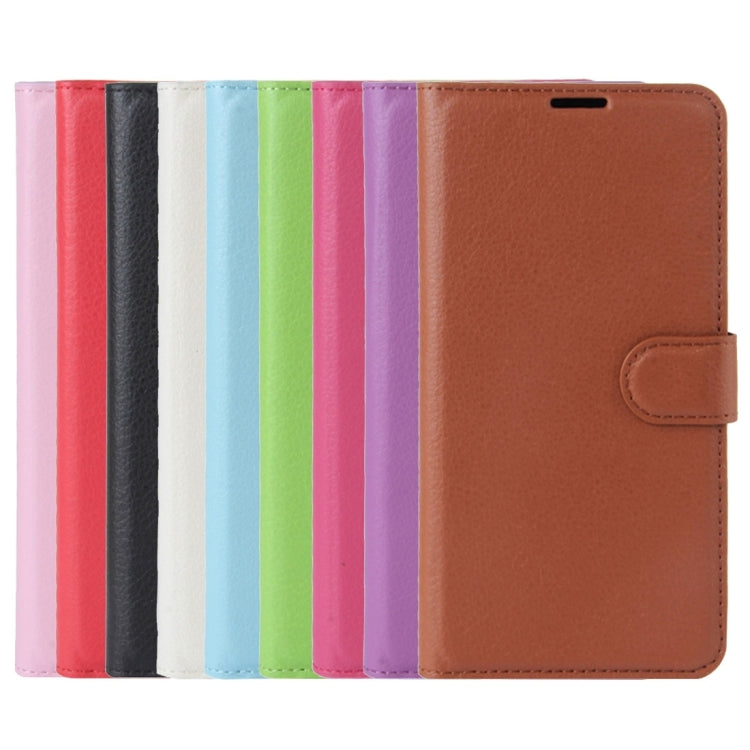 For Galaxy Xcover 4 / G390F Litchi Texture Horizontal Flip Leather Case with Card Slots & Wallet & Holder