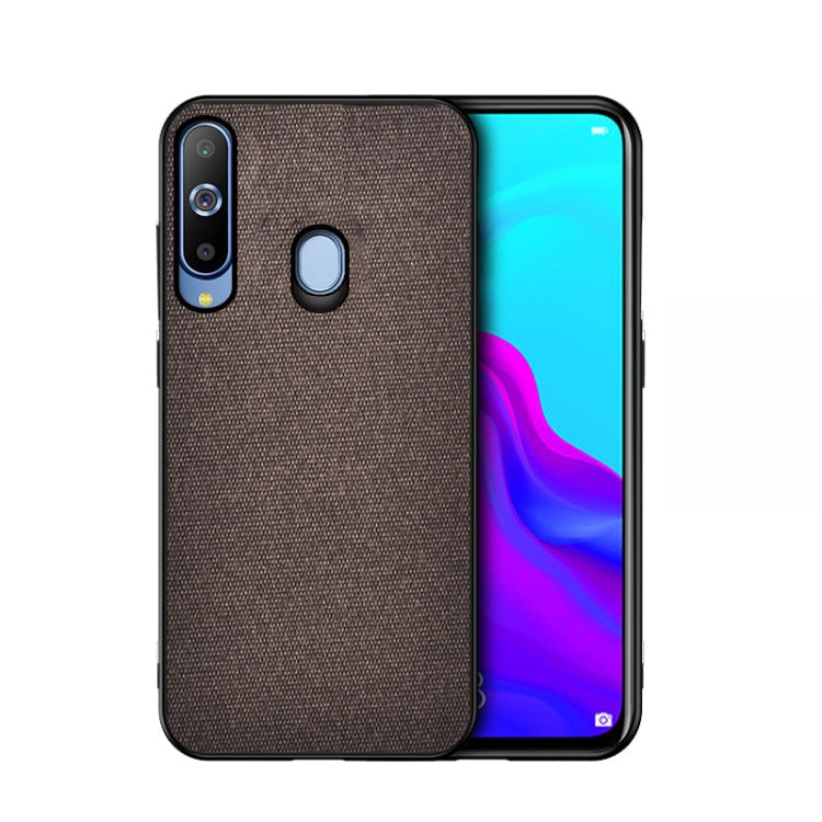 Shockproof Cloth Texture PC+ TPU Protective Case for Galaxy A30