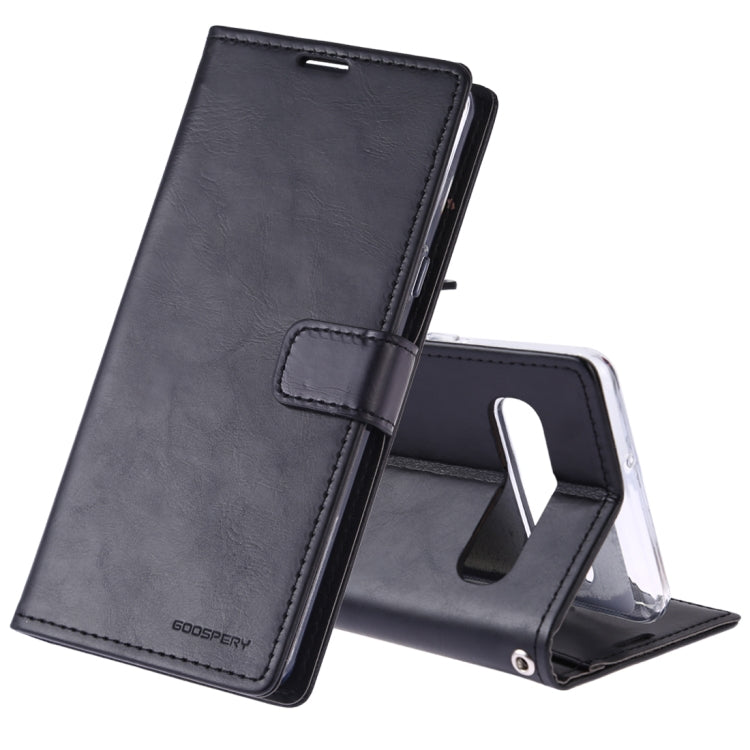 GOOSPERY Blue Moon Cowhide Texture Horizontal Flip PU Leather Case for Galaxy S10 5G, with Holder & Card Slots & Wallet
