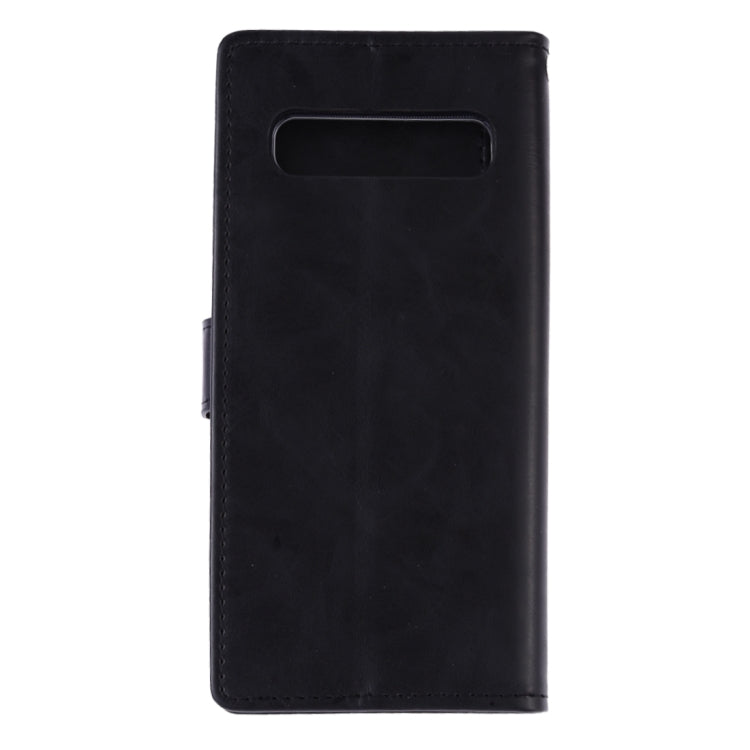 GOOSPERY Blue Moon Cowhide Texture Horizontal Flip PU Leather Case for Galaxy S10 5G, with Holder & Card Slots & Wallet