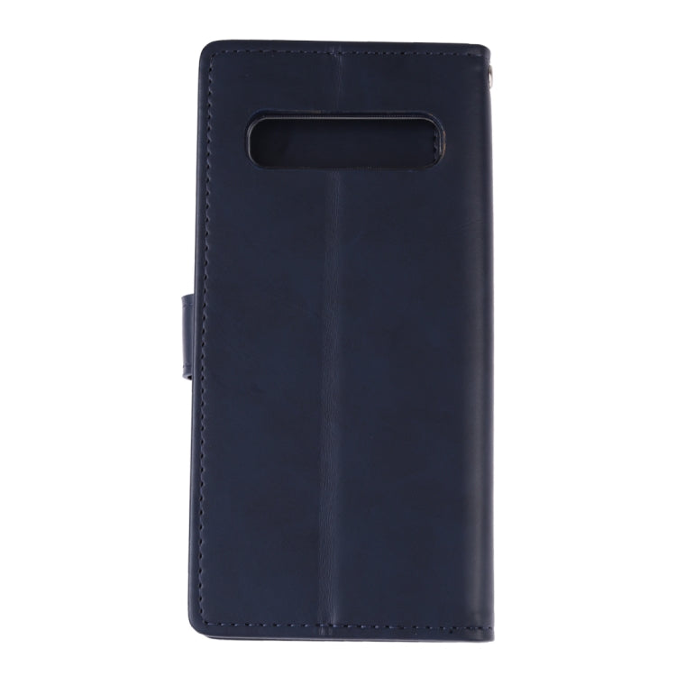 GOOSPERY Blue Moon Cowhide Texture Horizontal Flip PU Leather Case for Galaxy S10 5G, with Holder & Card Slots & Wallet