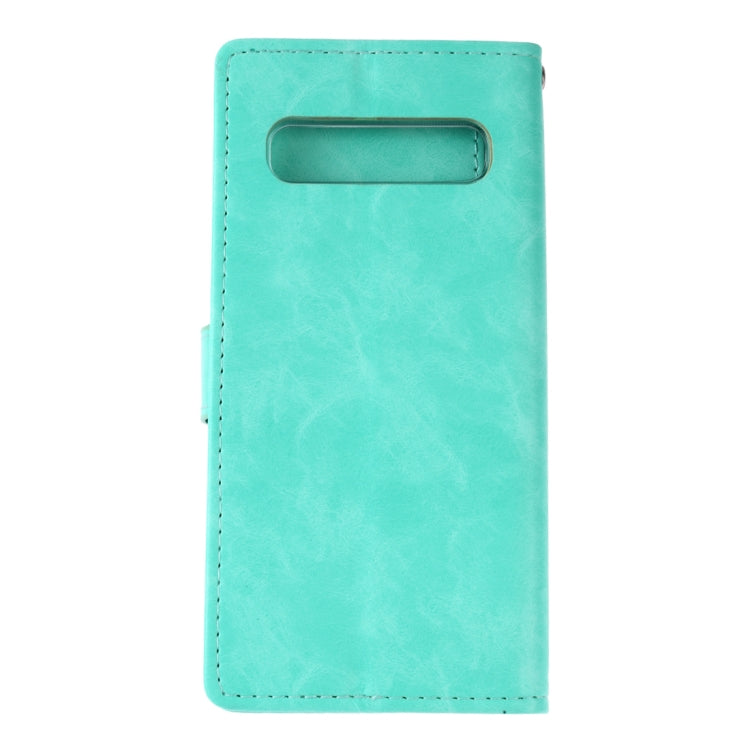 GOOSPERY Blue Moon Cowhide Texture Horizontal Flip PU Leather Case for Galaxy S10 5G, with Holder & Card Slots & Wallet
