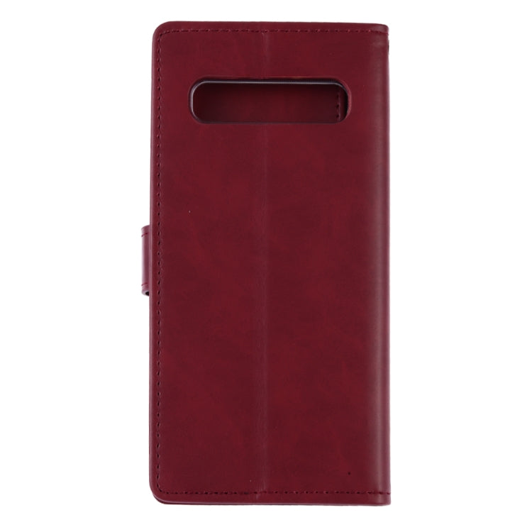 GOOSPERY Blue Moon Cowhide Texture Horizontal Flip PU Leather Case for Galaxy S10 5G, with Holder & Card Slots & Wallet