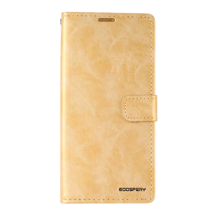 GOOSPERY Blue Moon Cowhide Texture Horizontal Flip PU Leather Case for Galaxy S10 5G, with Holder & Card Slots & Wallet