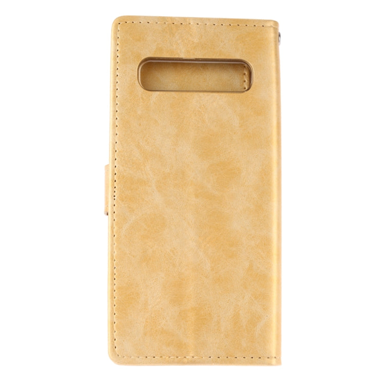 GOOSPERY Blue Moon Cowhide Texture Horizontal Flip PU Leather Case for Galaxy S10 5G, with Holder & Card Slots & Wallet