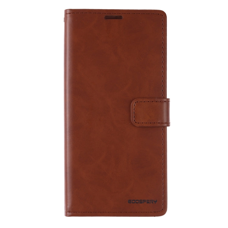 GOOSPERY Blue Moon Cowhide Texture Horizontal Flip PU Leather Case for Galaxy S10 5G, with Holder & Card Slots & Wallet