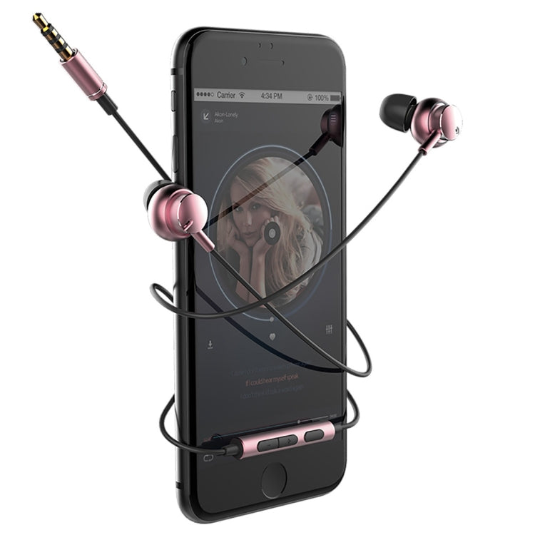 ROCK Mobuw 3.5mm In-ear Stereo Music Earphones with Mic & Line Control, For iPhone, Galaxy, Huawei, Xiaomi, LG, HTC and Other Smart