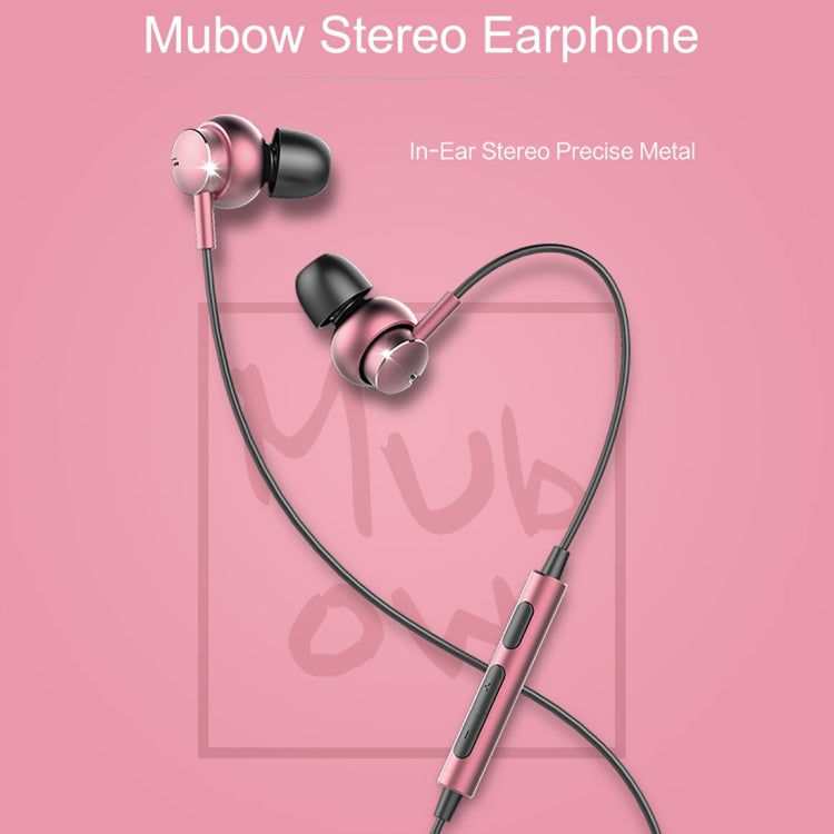 ROCK Mobuw 3.5mm In-ear Stereo Music Earphones with Mic & Line Control, For iPhone, Galaxy, Huawei, Xiaomi, LG, HTC and Other Smart