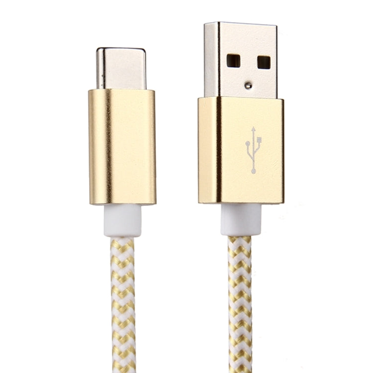 ULT-unite 2m Knit Texture USB 2.0 to USB-C / Type-C All-copper Wire Data Sync Charging Cable, For Galaxy S8 & S8 + / LG G6 / Huawei P10 & P10 Plus / Oneplus 5 / Xiaomi Mi