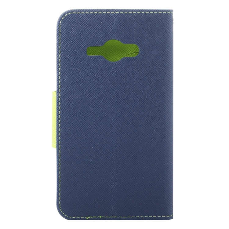 For Galaxy J1(2016) / J120 Cross Texture Horizontal Flip Leather Case with Magnetic Buckle & Holder & Card Slots & Wallet