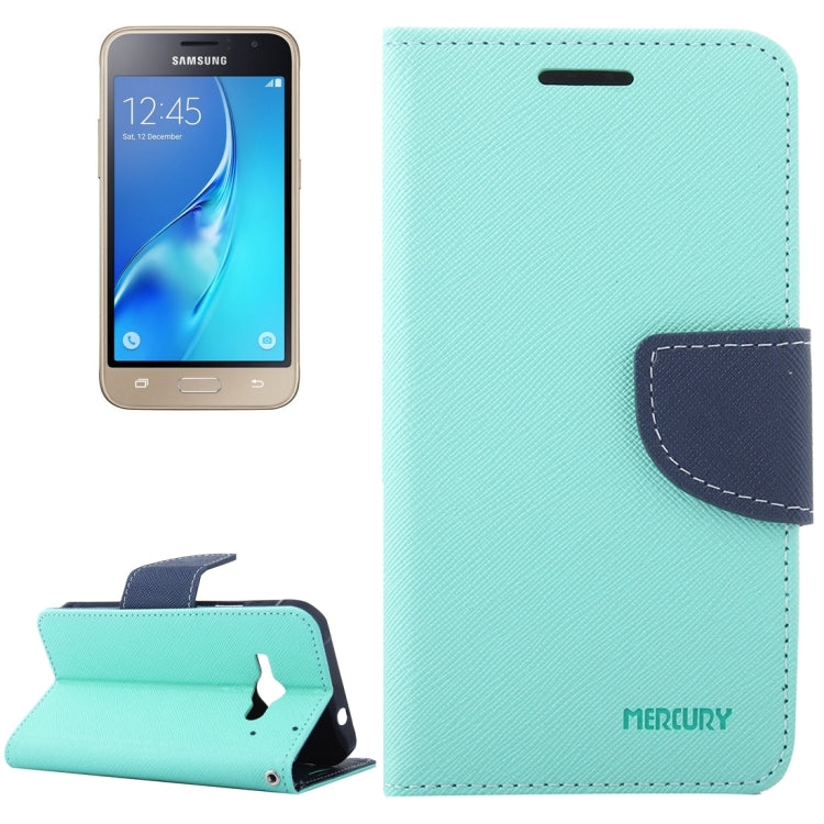 For Galaxy J1(2016) / J120 Cross Texture Horizontal Flip Leather Case with Magnetic Buckle & Holder & Card Slots & Wallet