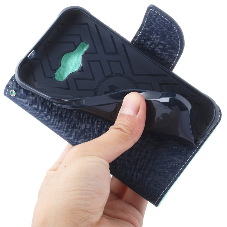 For Galaxy J1(2016) / J120 Cross Texture Horizontal Flip Leather Case with Magnetic Buckle & Holder & Card Slots & Wallet