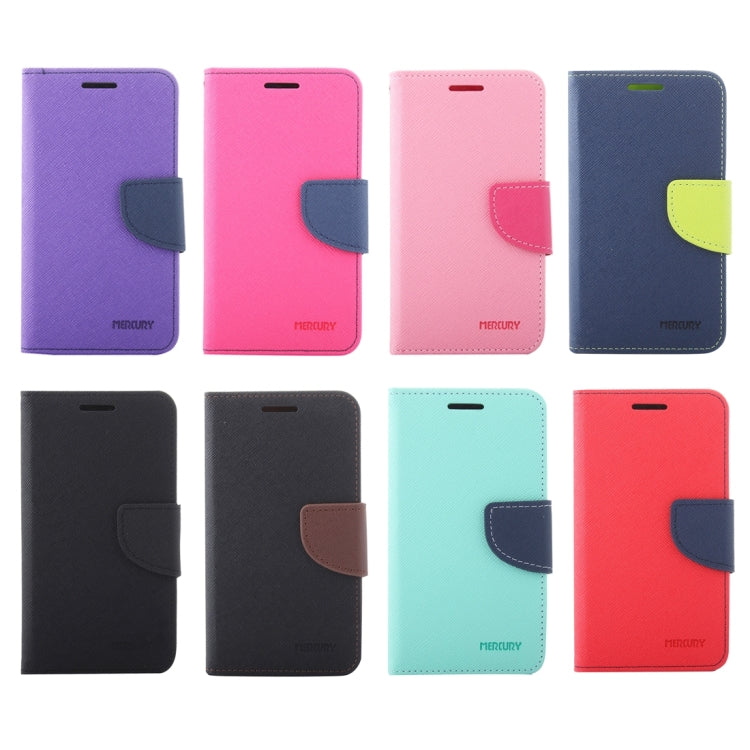 For Galaxy J1(2016) / J120 Cross Texture Horizontal Flip Leather Case with Magnetic Buckle & Holder & Card Slots & Wallet