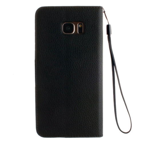 For Galaxy Note 7 / N930 Lichee Texture with Frame TPU Magnetic Adsorption Horizontal Flip Leather Case with Card Slot & Holder & Wallet