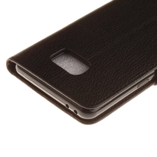 For Galaxy Note 7 / N930 Lichee Texture with Frame TPU Magnetic Adsorption Horizontal Flip Leather Case with Card Slot & Holder & Wallet