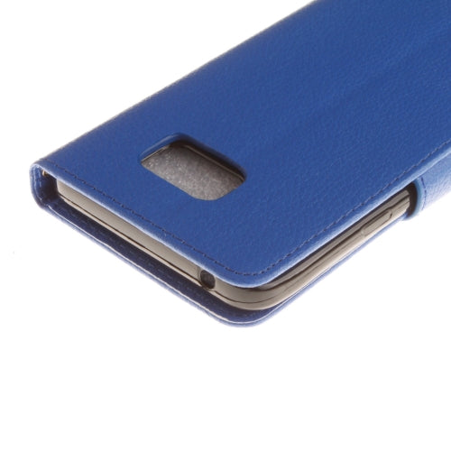 For Galaxy Note 7 / N930 Lichee Texture with Frame TPU Magnetic Adsorption Horizontal Flip Leather Case with Card Slot & Holder & Wallet