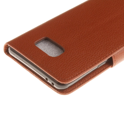 For Galaxy Note 7 / N930 Lichee Texture with Frame TPU Magnetic Adsorption Horizontal Flip Leather Case with Card Slot & Holder & Wallet
