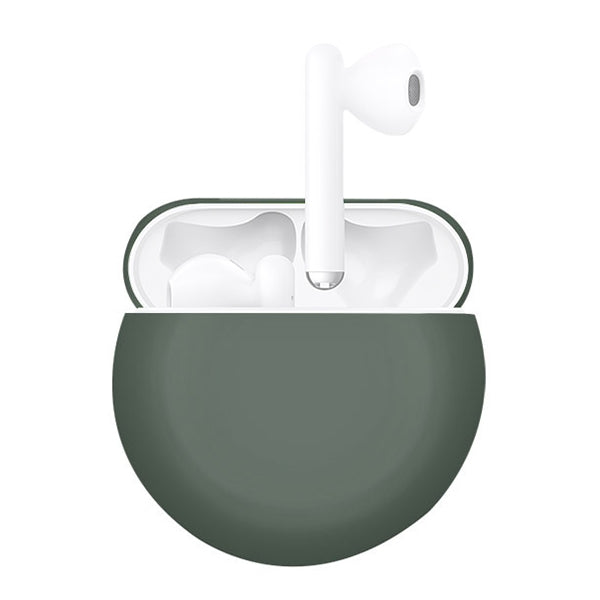 For Huawei FreeBuds 3 Split Style Liquid Silicone Wireless Earphone Protective Case Storage Box