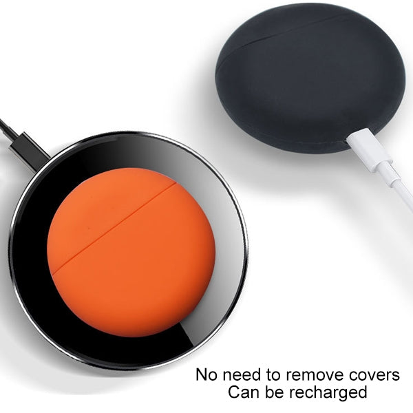 For Huawei FreeBuds 3 Split Style Liquid Silicone Wireless Earphone Protective Case Storage Box