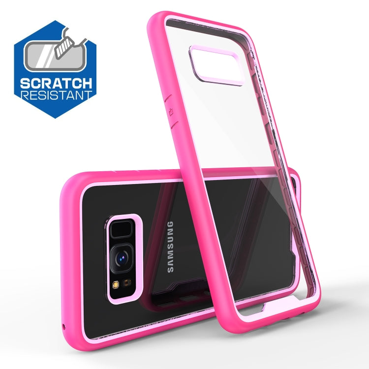 Two-color Anti-drop Acrylic PC Protective Case for Galaxy S8