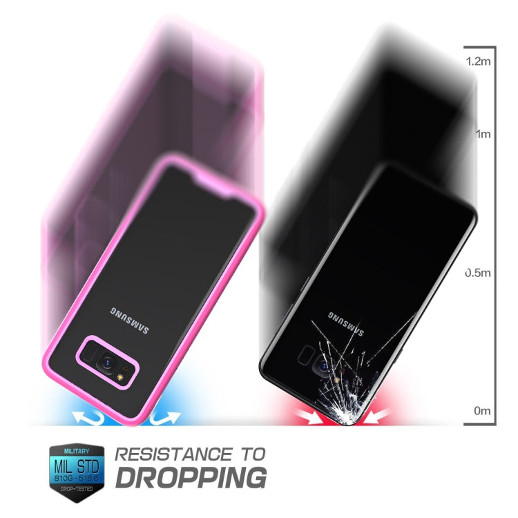 Two-color Anti-drop Acrylic PC Protective Case for Galaxy S8