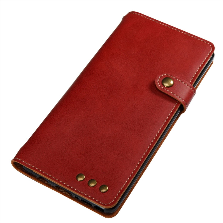 For Galaxy Note 8 Retro Crazy Horse Texture Horizontal Flip Leather Case with Card Slots & Wallet & Lanyard