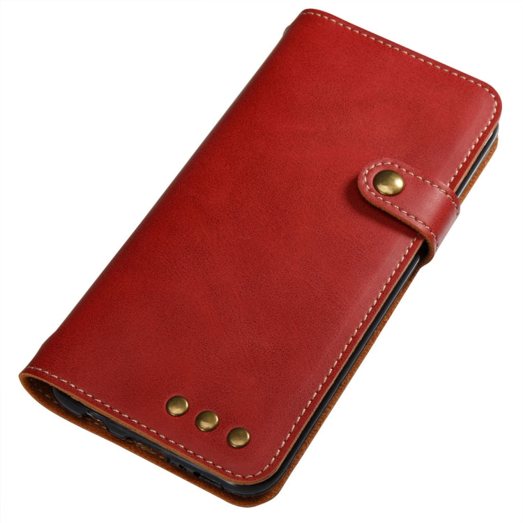 For Galaxy S8 Retro Crazy Horse Texture Horizontal Flip Leather Case with Card Slots & Wallet & Lanyard