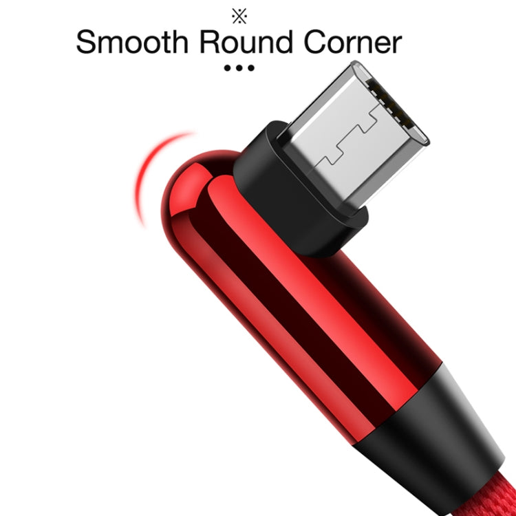 CAFELE Micro USB Atomic Series 90 Degree Bend Design Charging Data Cable, Length: 1.2m