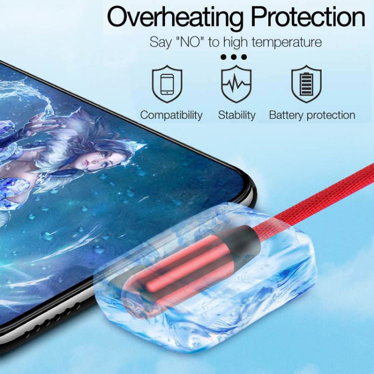 CAFELE Type-C / USB-C Atomic Series 90 Degree Bend Design Charging Data Cable, Length: 1.2m