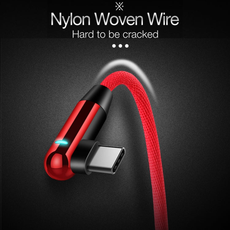 CAFELE Type-C / USB-C Atomic Series 90 Degree Bend Design Charging Data Cable, Length: 1.2m