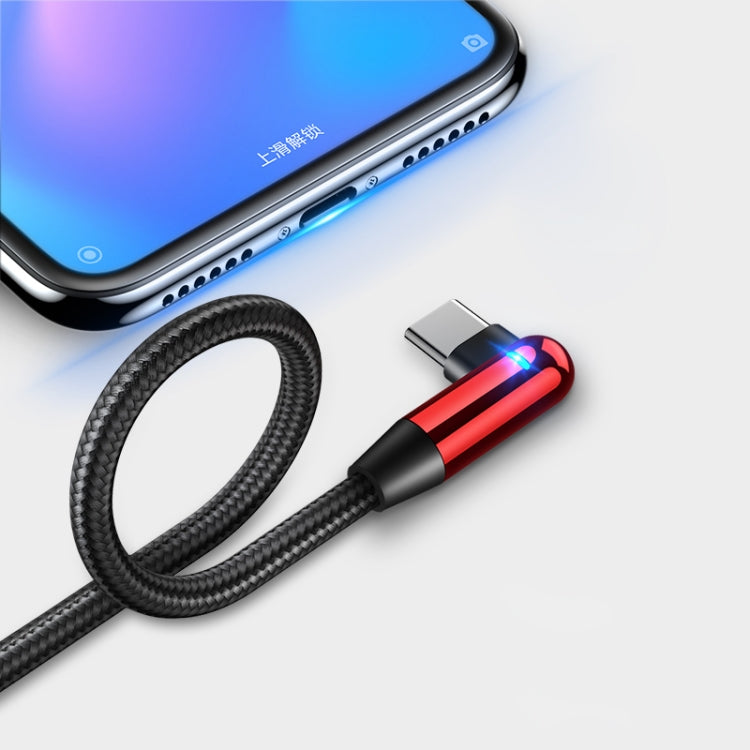 CAFELE Type-C / USB-C Atomic Series 90 Degree Bend Design Charging Data Cable, Length: 1.2m