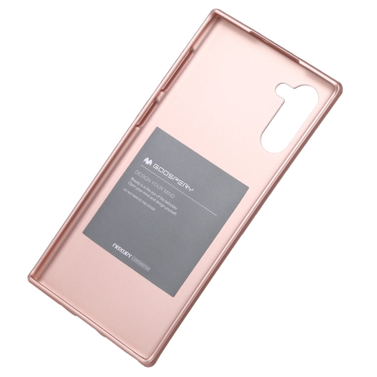 GOOSPERY i-JELLY TPU Shockproof and Scratch Case for Galaxy Note 10
