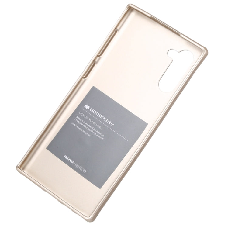 GOOSPERY i-JELLY TPU Shockproof and Scratch Case for Galaxy Note 10