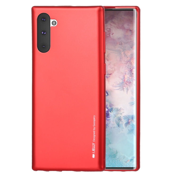 GOOSPERY i-JELLY TPU Shockproof and Scratch Case for Galaxy Note 10